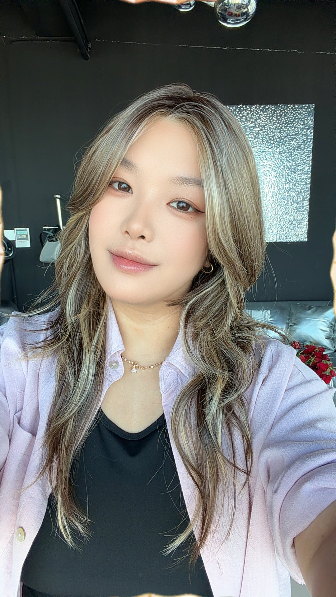 JBEXTENSION FLORIA MONO Full Monofilament Wig 20 Inches Curly Hazelnut Full Mono Lace Glueless with Anti-slip Silicone Strips Wig FLORIA MONO - HAZELNUT【BENDY EAR TABS】