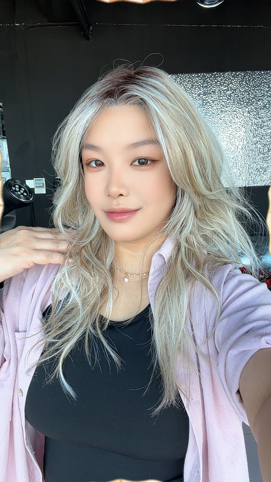 JBEXTENSION FLORIA MONO Full Monofilament Wig 20 Inches Curly Mix Blonde Full Mono Lace Glueless with Anti-slip Silicone Strips Wig FLORIA MONO - MIX BLONDE【BENDY EAR TABS】