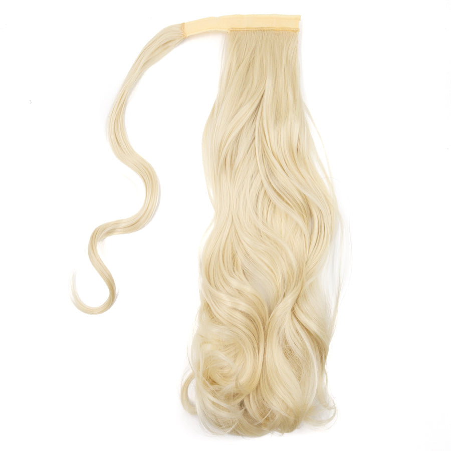 Copy this trendy hairstyle with with 23" Curly Ponytail