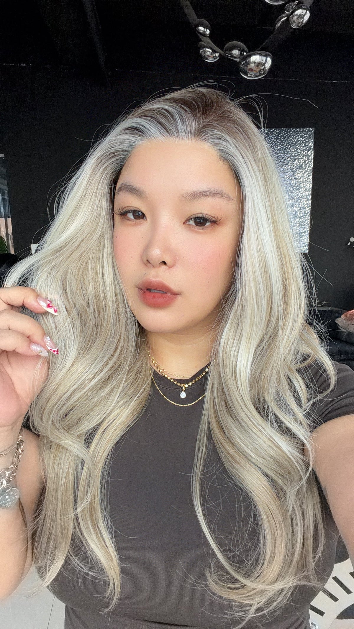 JBEXTENSION GAIA MONO Monofilament Handmade Wig 6X5 Full Monofilament Hand Tied Top Wig 24 Inches Curly Bali Blonde Mono Lace Wig Glueless Wig GAIA MONO - BALI BLONDE【BENDY EAR TABS】