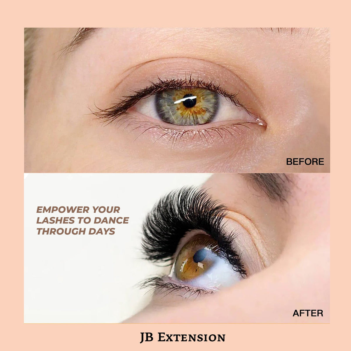 JBextension DIY Cluster Lashes 72 Clusters Lashes NO GLUE Included¡¾Starlit Glam-Lash¡¿