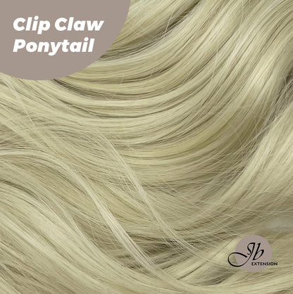 JBEXTENSION 25 Inch Clip Claw in Curly Ponytail Extension for thinning hair 160g