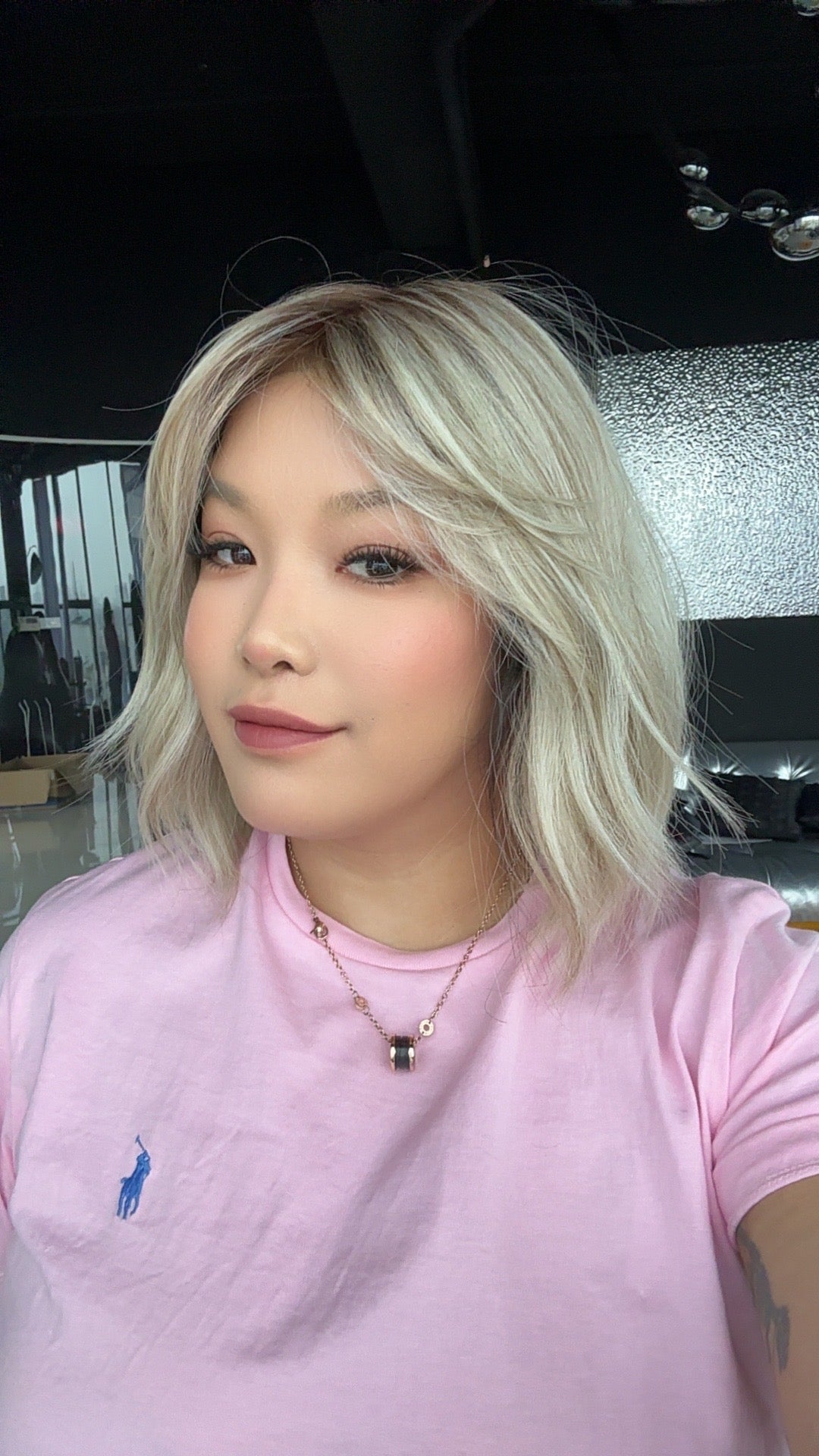 HOT OF SEASON - BONNIE MONO Full Monofilament Handmade Full Lace Full Hand Tied Wig 12 Inches Golden Blonde With Dark Root Mono Lace Handmade Futura Fiber Glueless Wig BONNIE MONO GOLDEN BLONDE【BENDY EAR TABS】