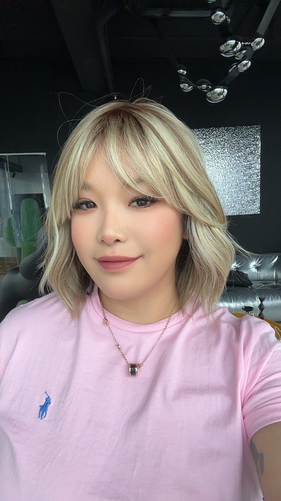 HOT OF SEASON - BONNIE MONO Full Monofilament Handmade Full Lace Full Hand Tied Wig 12 Inches Mix Blonde With Dark Root Mono Lace Handmade Futura Fiber Glueless Wig BONNIE MONO MIX BLONDE【BENDY EAR TABS】