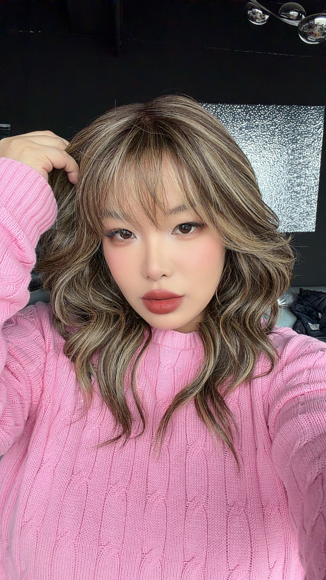 JBEXTENSION CAMILLA MONO Monofilament Handmade Wig 6X5 Full Monofilament Hand Tied Top Wig 20 Inches Hazelnut Mono Lace Wig With Anti-slip Silicone Strips Glueless Wig CAMILLA MONO HAZELNUT【BENDY EAR TABS】