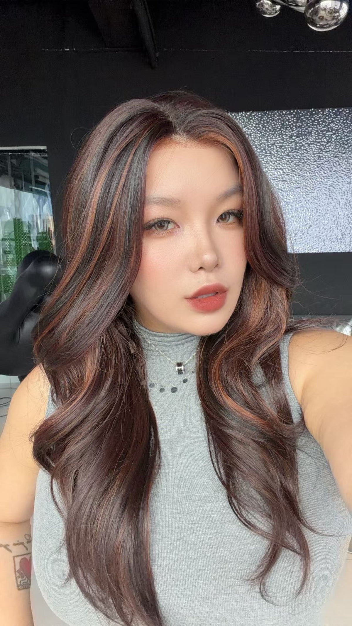 [PRE-ORDER] JBEXTENSION 23 Inches Water Chestnut Brown Pre-Cut 13X6 Free Part Snowflake Lace Frontlace Glueless Wig KARA PRO - WATER CHESTNUT BROWN【BENDY EAR TABS】