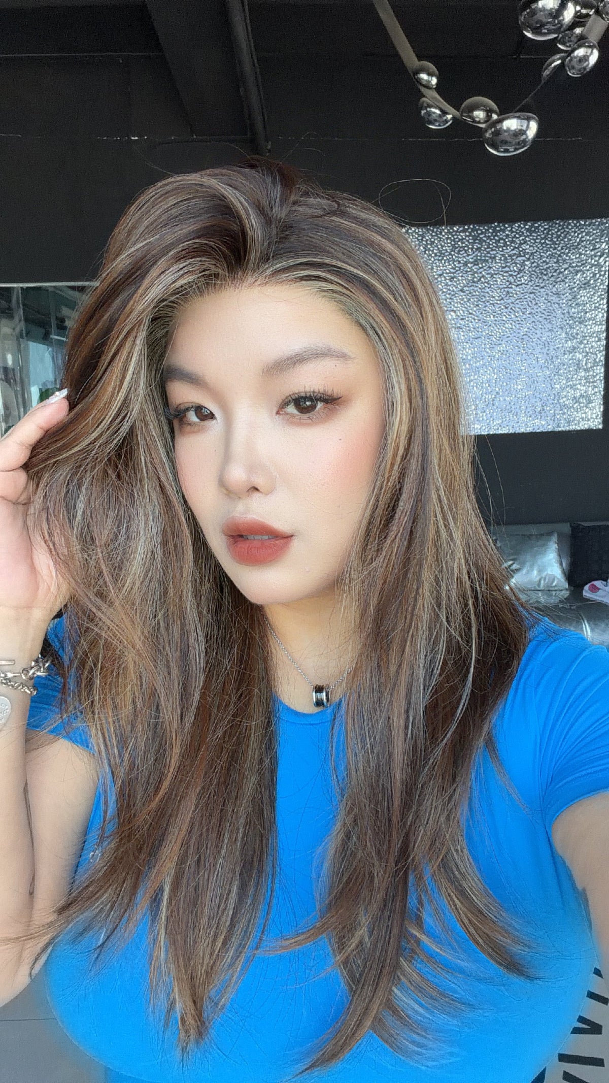 [PRE-ORDER] JBEXTENSION 22 Inches Tiramisu Pre-Cut Arc Snowflake Lace Frontlace Glueless Wig KEL ARC - TIRAMISU【BENDY EAR TABS】