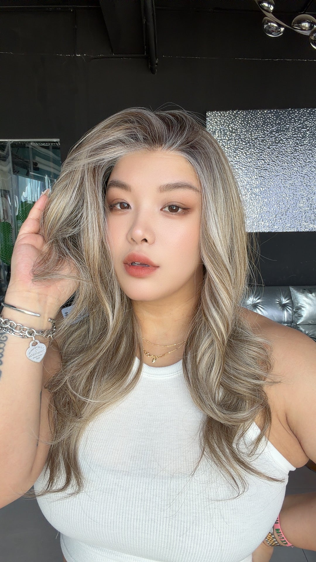 JBEXTENSION GAIA MONO Monofilament Handmade Wig 6X5 Full Monofilament Hand Tied Top Wig 24 Inches Curly Milan Blonde Mono Lace Wig Glueless Wig GAIA MONO - MILAN BLONDE【BENDY EAR TABS】
