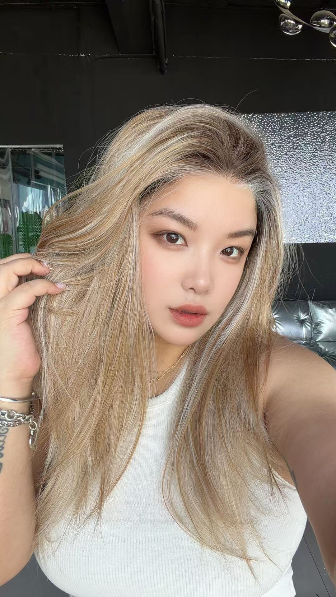 JBEXTENSION 22 Inches Honey Blonde Pre-Cut 13X6 Free Part Snowflake Lace Frontlace Glueless Wig KEL PRO - HONEY BLONDE【BENDY EAR TABS】
