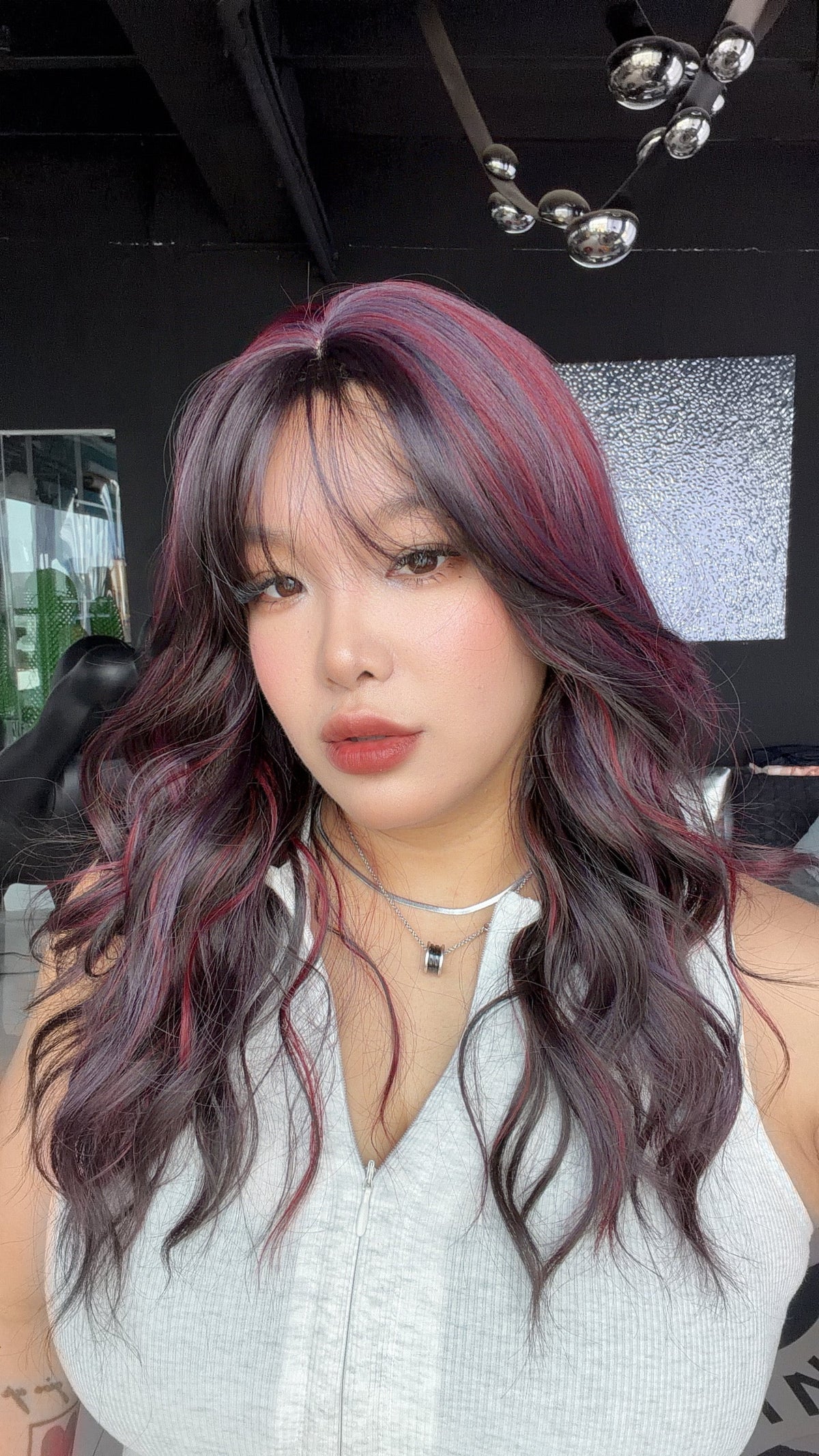 JBEXTENSION 22 Inches Scalpiana Peacock 3.5X4 Hard Silky Top Natural Scalp Effect Women Wig with Bangs CLAIRE SILKY TOP - PEACOCK