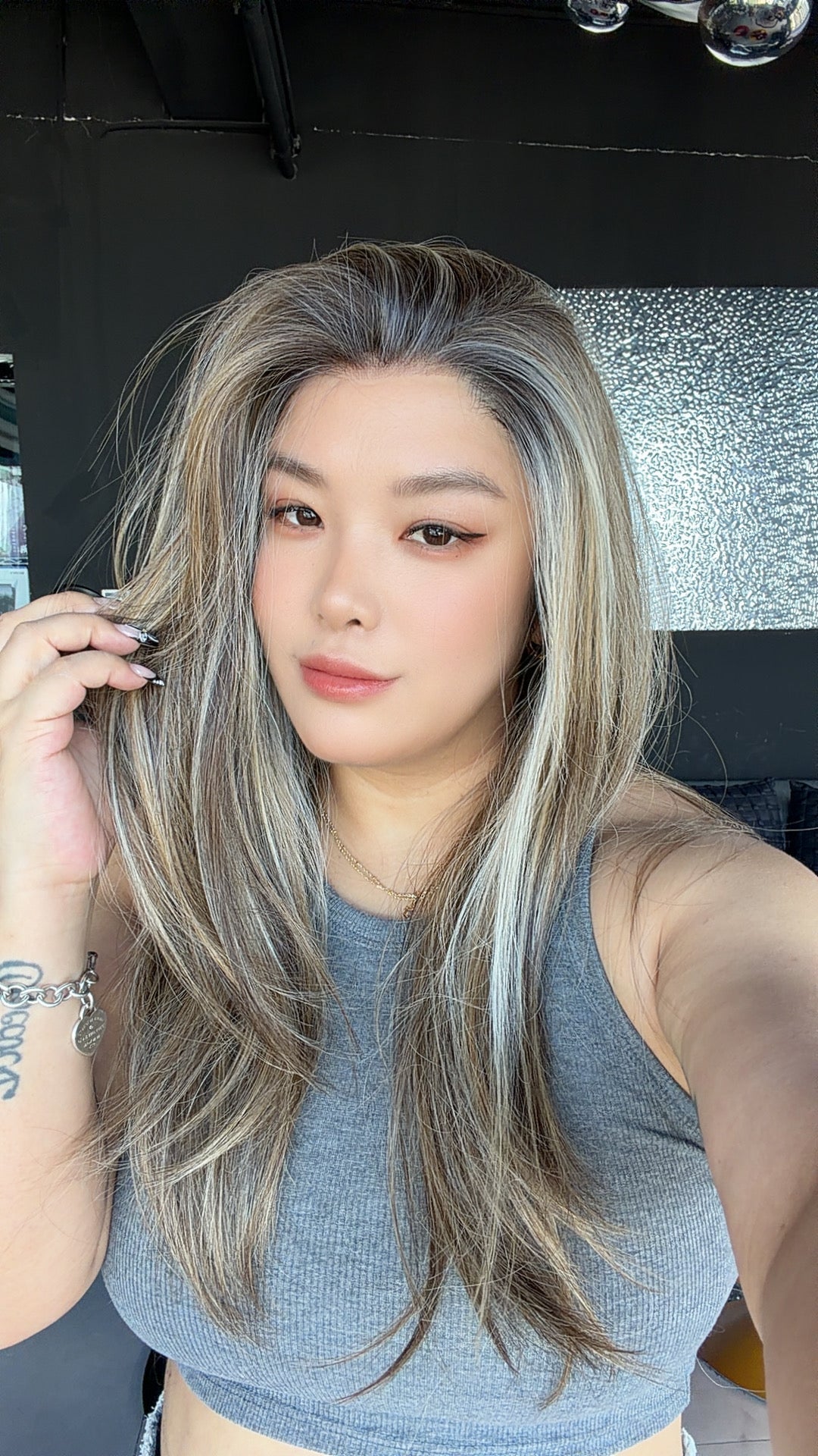 JBEXTENSION 22 Inches Neutral Nut Blonde Pre-Cut 13X6 Free Part Snowflake Lace Frontlace Glueless Wig KEL PRO - NEUTRAL NUT BLONDE【BENDY EAR TABS】