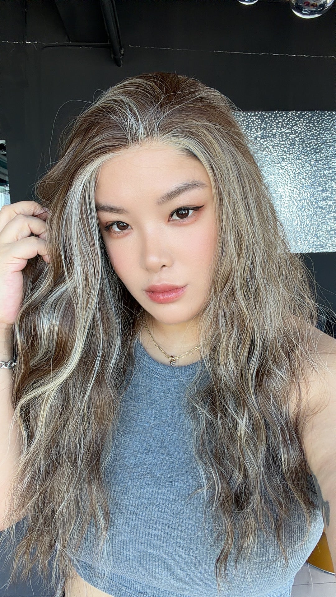 JBEXTENSION BELUCCI MONO Monofilament Handmade Wig 6X5 Full Monofilament Hand Tied Top Wig 24 Inches Wave Hazelnut Mono Lace Wig Glueless Wig BELUCCI MONO - HAZELNUT【BENDY EAR TABS】