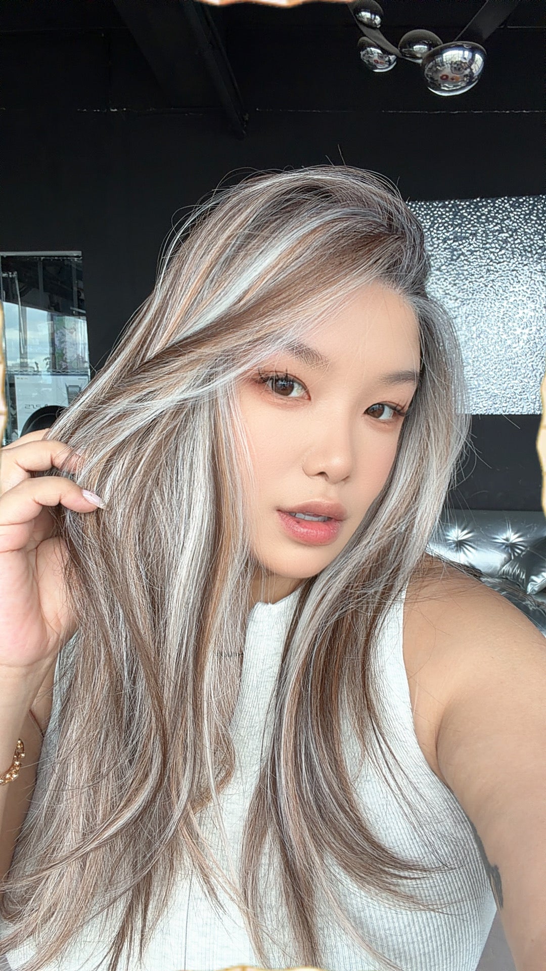 JBEXTENSION 22 Inches Vanilla Fudgie Pre-Cut 13X6 Free Part Snowflake Lace Frontlace Glueless Wig KEL PRO - VANILLA FUDGIE【BENDY EAR TABS】