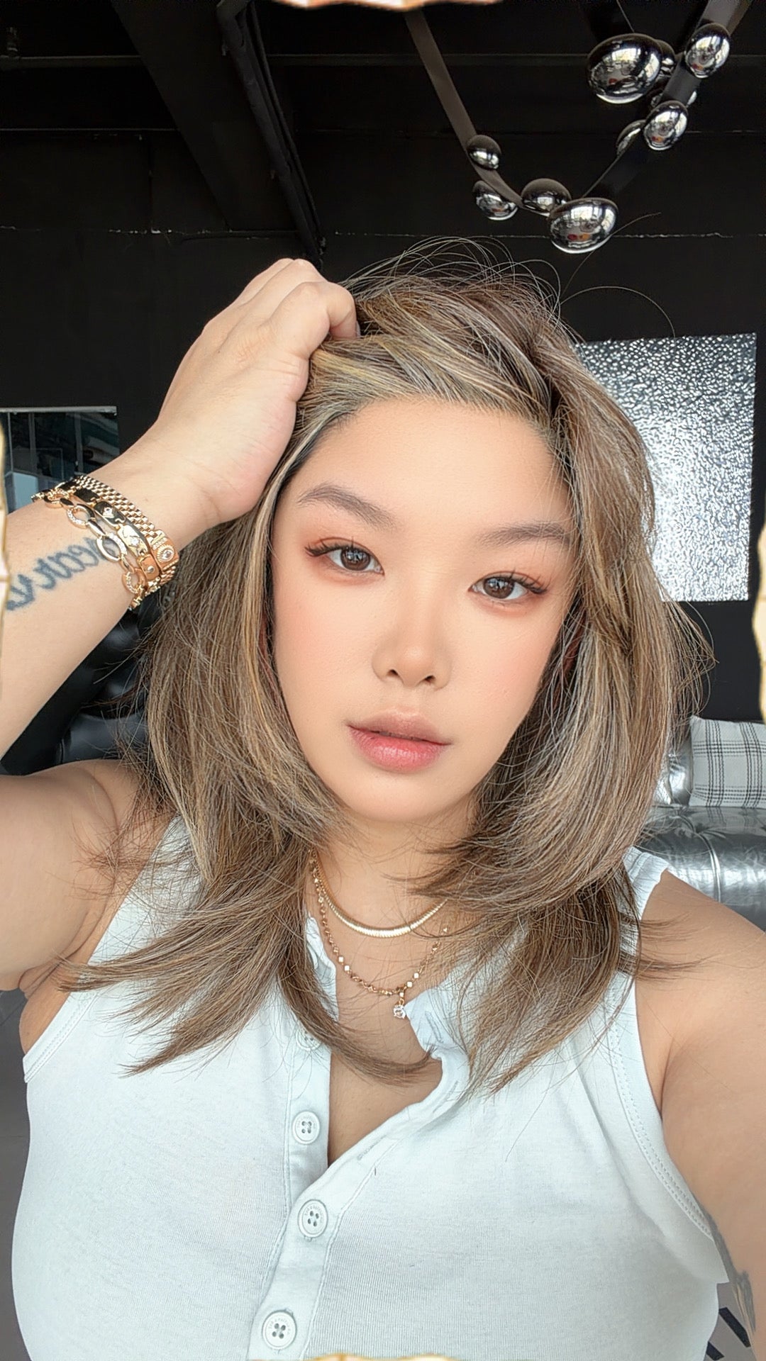 JBEXTENSION LAURETTA MONO Monofilament Handmade Wig 6X5 Full Monofilament Hand Tied Top Wig 17 Inches Hazelnut Mono Lace Wig with Anti-slip Silicone Strips Glueless Wig LAURETTA MONO - HAZELNUT【BENDY EAR TABS】