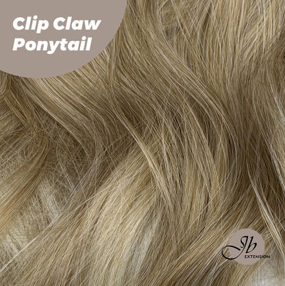 JBEXTENSION 25 Inch Clip Claw in Curly Ponytail Extension for thinning hair 160g