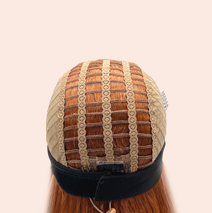 JBEXTENSION 26 Inches Copper Curly Fashion Headband Wig OLIVIA LIMITED EDITION