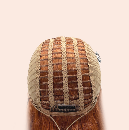 JBEXTENSION 26 Inches Copper Curly Fashion Headband Wig OLIVIA LIMITED EDITION