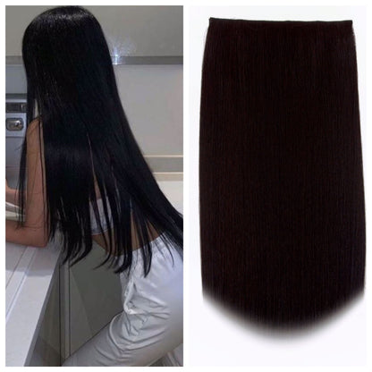 JBEXTENSION Halo Invisible Hair Extension Straight 18inch 110g