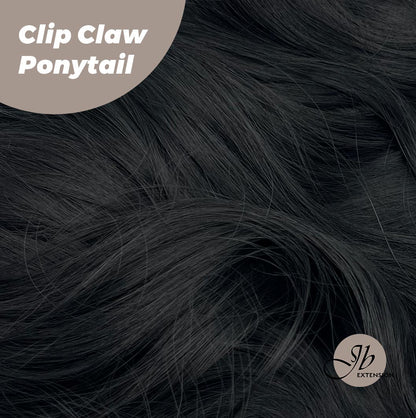 JBEXTENSION 25 Inch Clip Claw in Curly Ponytail Extension for thinning hair 160g