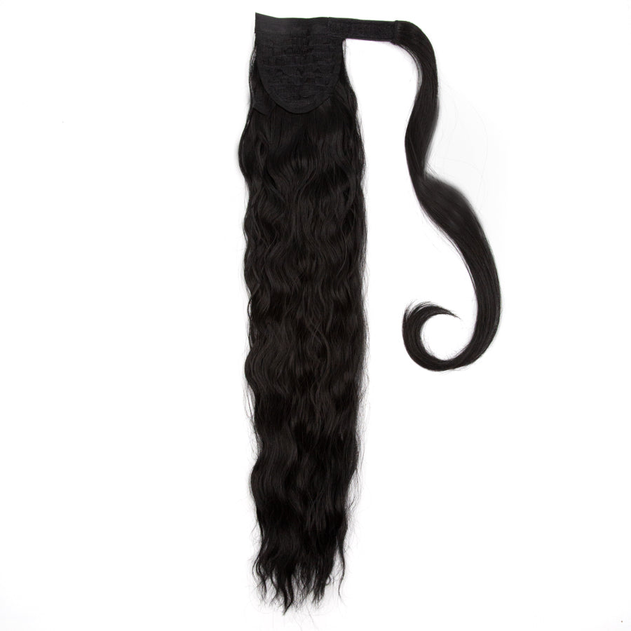 Copy This Trendy Hairstyle With 22" Core Wave Ponytail Now