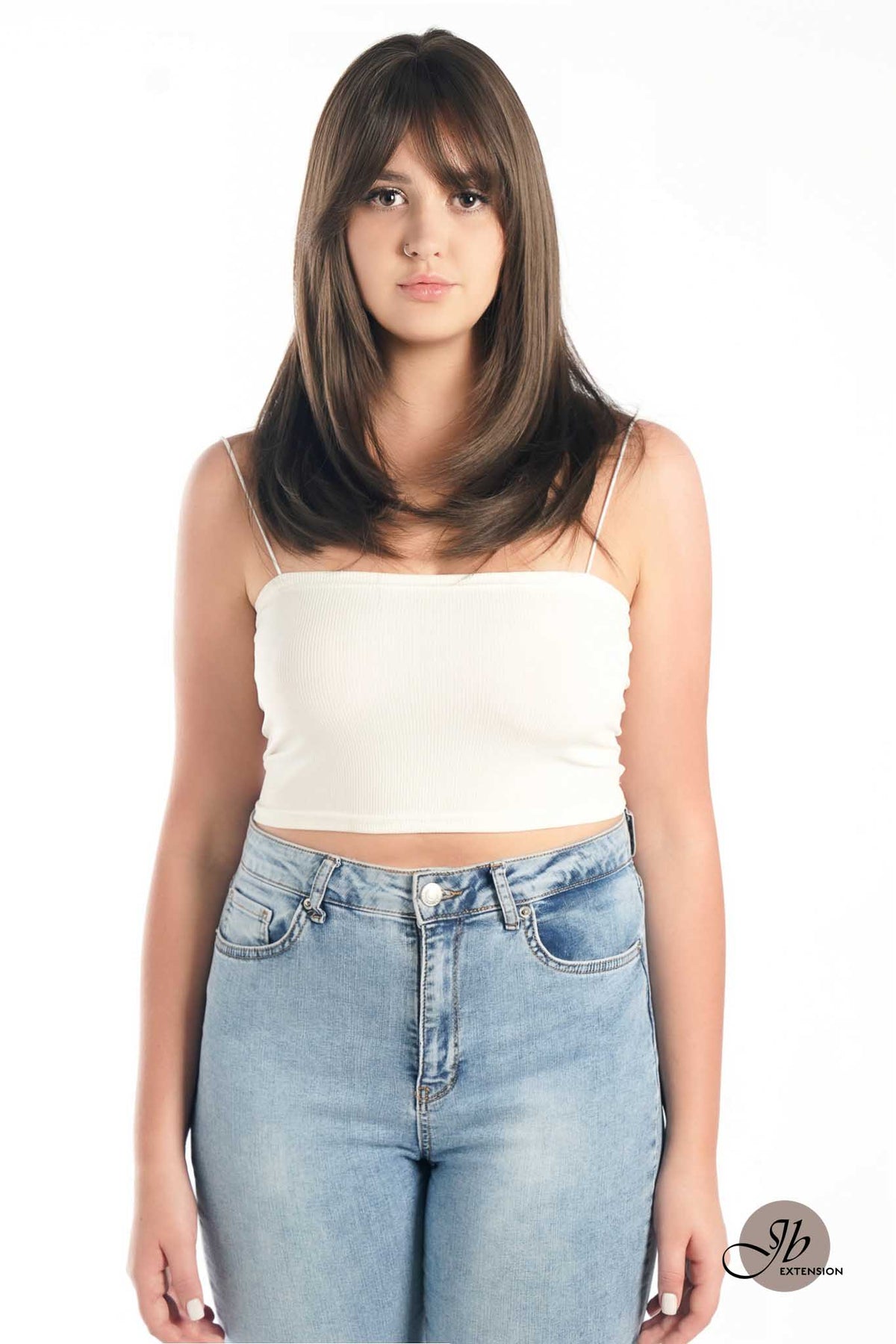 Nichole's Selection -  20 Inches Scalpiana Cold Brown LILA