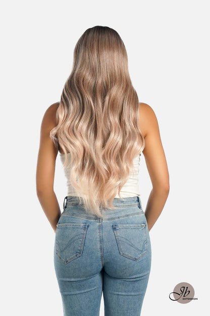 Nichole's Selection - 28 Inches Apricot Free Part Frontlace Glueless Wig DEANNA FREE PART
