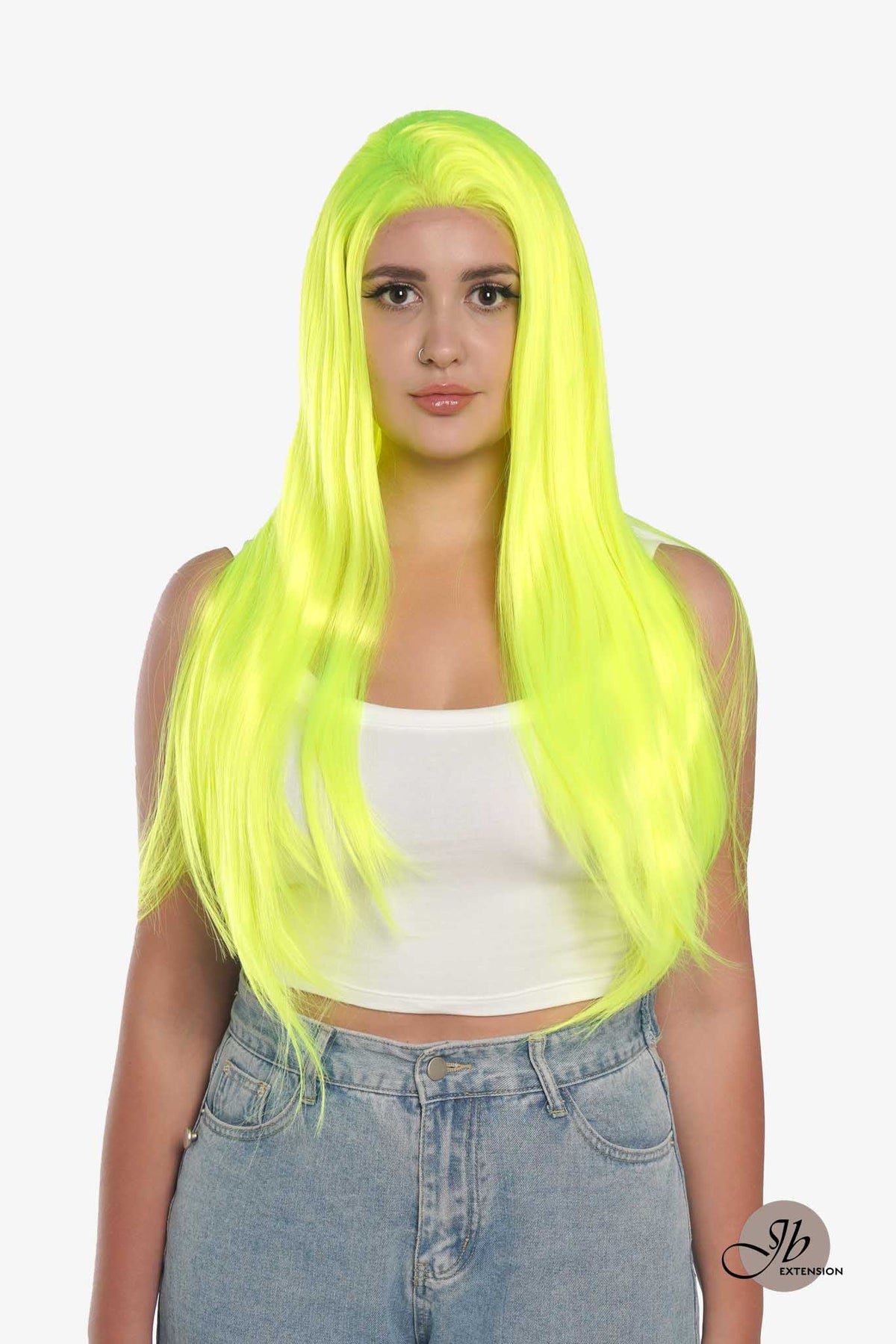 [FINAL SALE] JBEXTENSION 26 Inches Neon Color Frontlace Glueless Wig NEON (FREE PARTING)