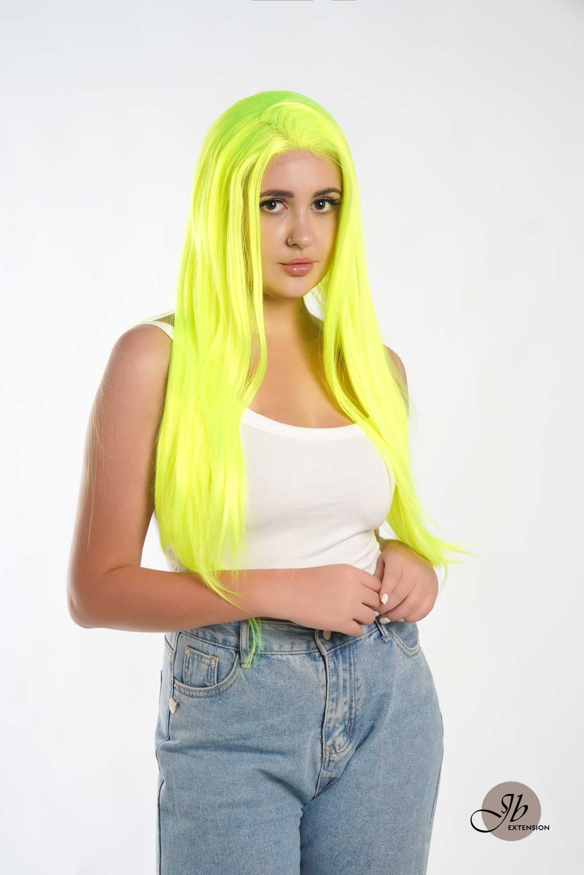 [FINAL SALE] JBEXTENSION 26 Inches Neon Color Frontlace Glueless Wig NEON (FREE PARTING)