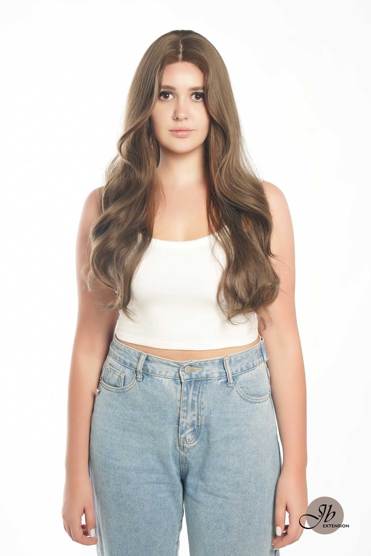 [FINAL SALE] JBEXTENSION GENERATION FIVE 26 Inches Long Curly Brown Color Wig JUDY G5