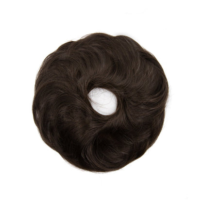 JBEXTENSION Messy Bun Hairpiece Hair Extension Ponytail with Elastic Rubber Band Updo Ponytail Hairpiece Synthetic Hair Extensions Scrunchies Ponytail Hairpieces for Women