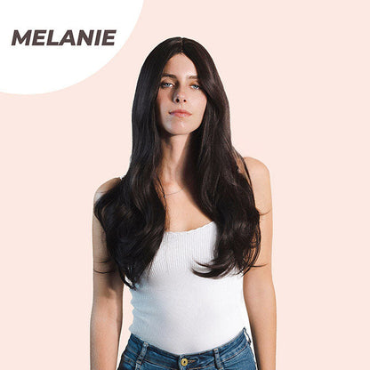 JBEXTENSION 26 Inches Soft Black Curly Wig MELANIE