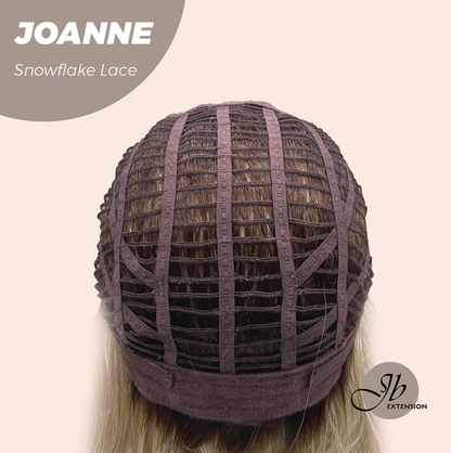 [PRE-ORDER] JBEXTENSION 11 Inches Mix Blonde Pre-Cut Side Part Snowflake Lace Frontlace Glueless Wig JOANNE【BENDY EAR TABS】