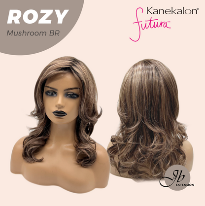 [FINAL SALE] JBEXTENSION 17 Inches Mushroom Brown Curly Women Fashion Full Machine Wig ROZY MUSHROOM BROWN【PLUS PERMATEASE】【BENDY EAR TABS】