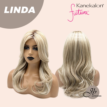[FINAL SALE] JBEXTENSION 18 Inches Blonde Women Fashion Full Machine Wig LINDA【PLUS PERMATEASE】【BENDY EAR TABS】