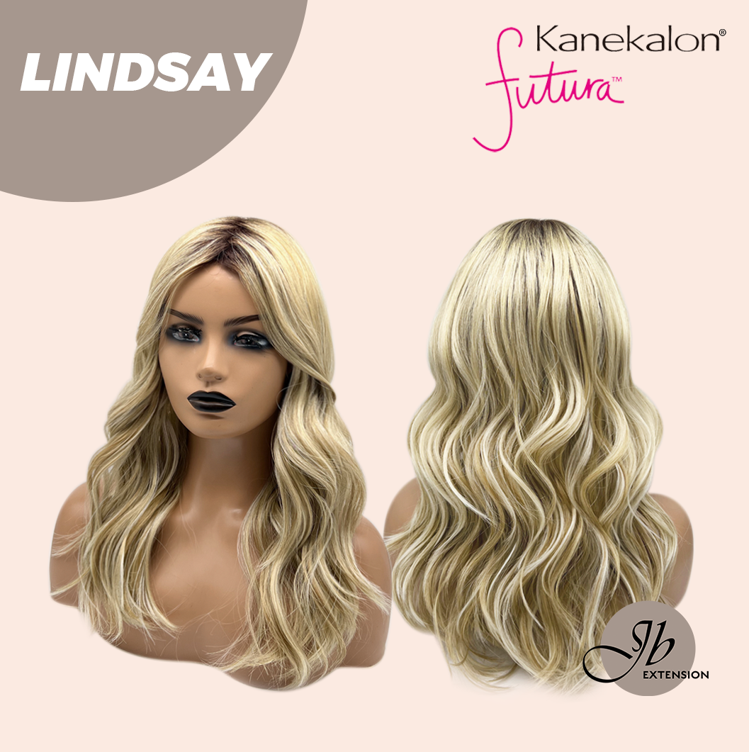 [FINAL SALE] JBEXTENSION 18 Inches Curly Blonde Women Fashion Full Machine Wig LINDSAY【PLUS PERMATEASE】【BENDY EAR TABS】