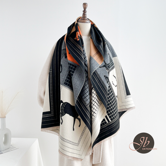 JBEXTENSION Scarf for Women Winter Wraps Winter Wedding Warm Christmas