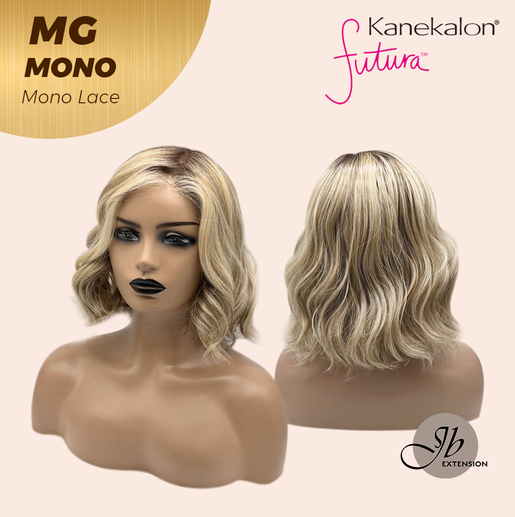 [FINAL SALE] JBEXTENSION MG MONO Monofilament Handmade Wig 6X5 Full Monofilament Hand Tied Top Wig 12 Inches Dark Blonde Mono Lace Wig With Anti-slip Silicone Strips Glueless Wig MG MONO【BENDY EAR TABS】