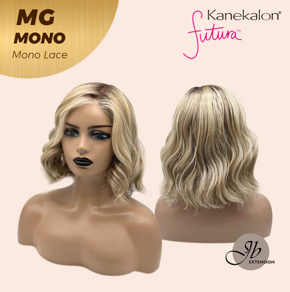 [FINAL SALE] JBEXTENSION MG MONO Monofilament Handmade Wig 6X5 Full Monofilament Hand Tied Top Wig 12 Inches Dark Blonde Mono Lace Wig With Anti-slip Silicone Strips Glueless Wig MG MONO【BENDY EAR TABS】