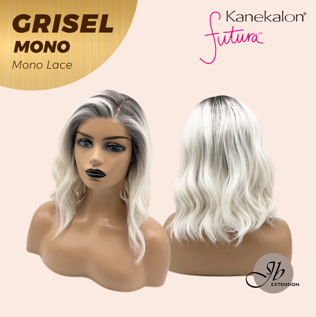 [FINAL SALE] JBEXTENSION GRISEL MONO Monofilament Handmade Wig 6X5 Full Monofilament Hand Tied Top Wig 13 Inches Platinum Blonde Mono Lace Wig With Anti-slip Silicone Strips Glueless Wig GRISEL MONO【BENDY EAR TABS】