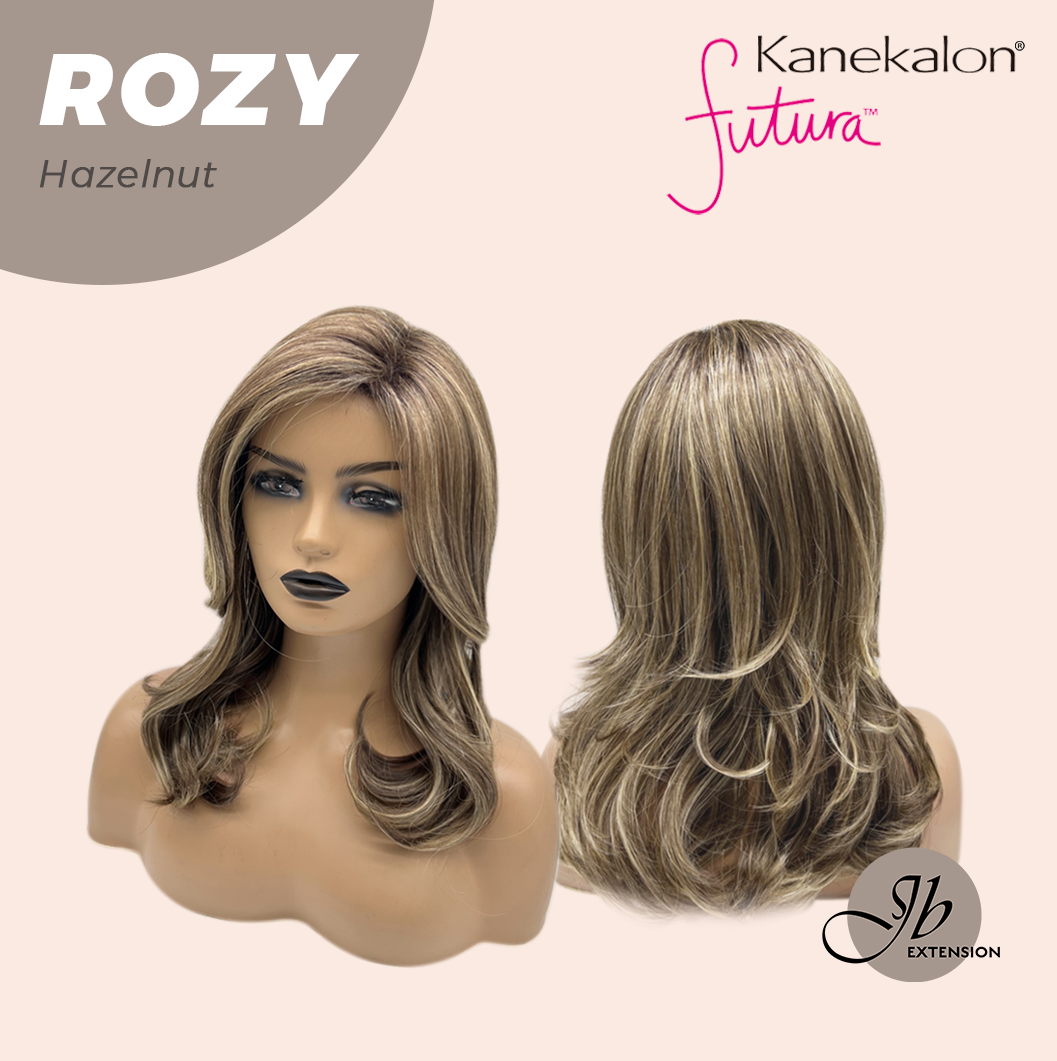 [FINAL SALE] JBEXTENSION 17 Inches Hazelnut Curly Women Fashion Full Machine Wig ROZY HAZELNUT【PLUS PERMATEASE】【BENDY EAR TABS】