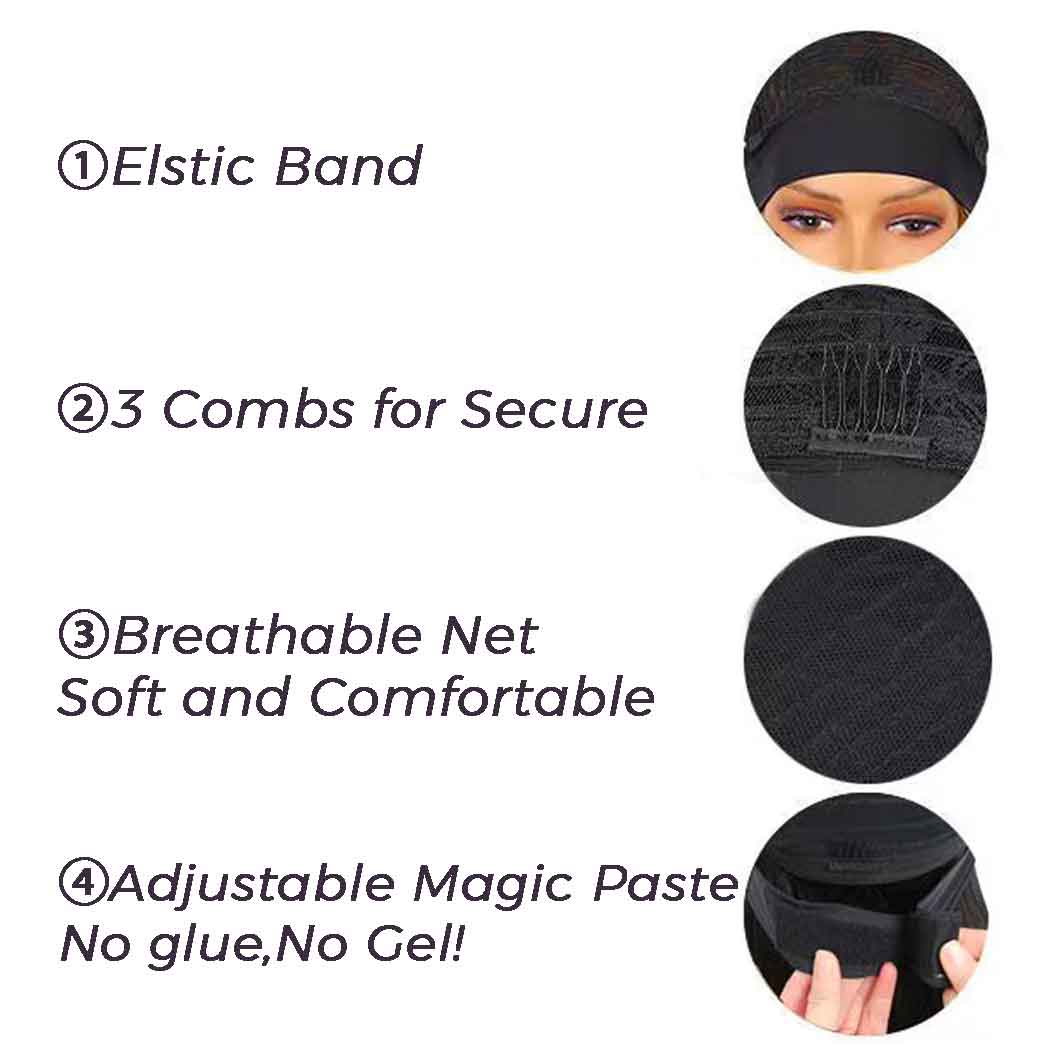JBEXTENSION 18 Inches Dark Brown Headband Wig POSE FLOW HAIR - DARK BROWN