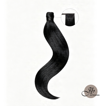 JBEXTENSION 18 Inch Clip Claw  , Wrap in Straight Ponytail Extension for thinning hair STRAIGHT