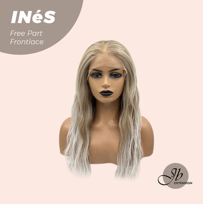 [FINAL SALE] JBEXTENSION 22 Inches Peach Blonde Body Wave Pre-Cut Free Part Frontlae Glueless Wig INéS