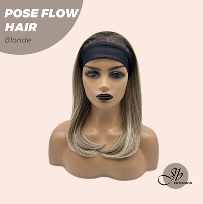 JBEXTENSION 18 Inches Blonde Headband Wig POSE FLOW HAIR - BLONDE