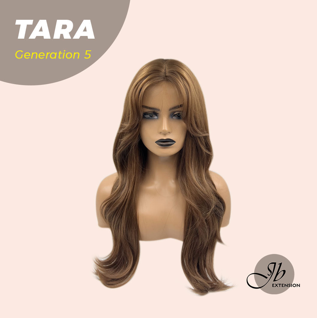 [FINAL SALE] JBEXTENSION GENERATION FIVE 25 Inches Mocha Brown Curly Wig TARA G5