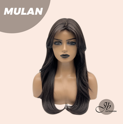 [FINAL SALE] JBEXTENSION 24 Inches Midnight Brown( Black/Brown) Curly Wig MULAN