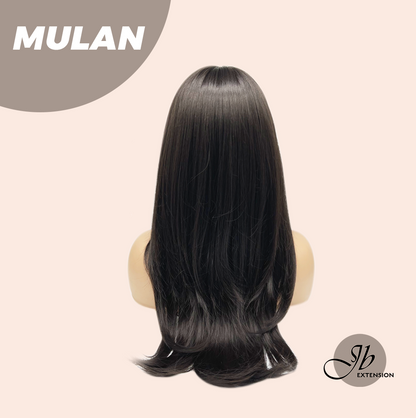 [FINAL SALE] JBEXTENSION 24 Inches Midnight Brown( Black/Brown) Curly Wig MULAN