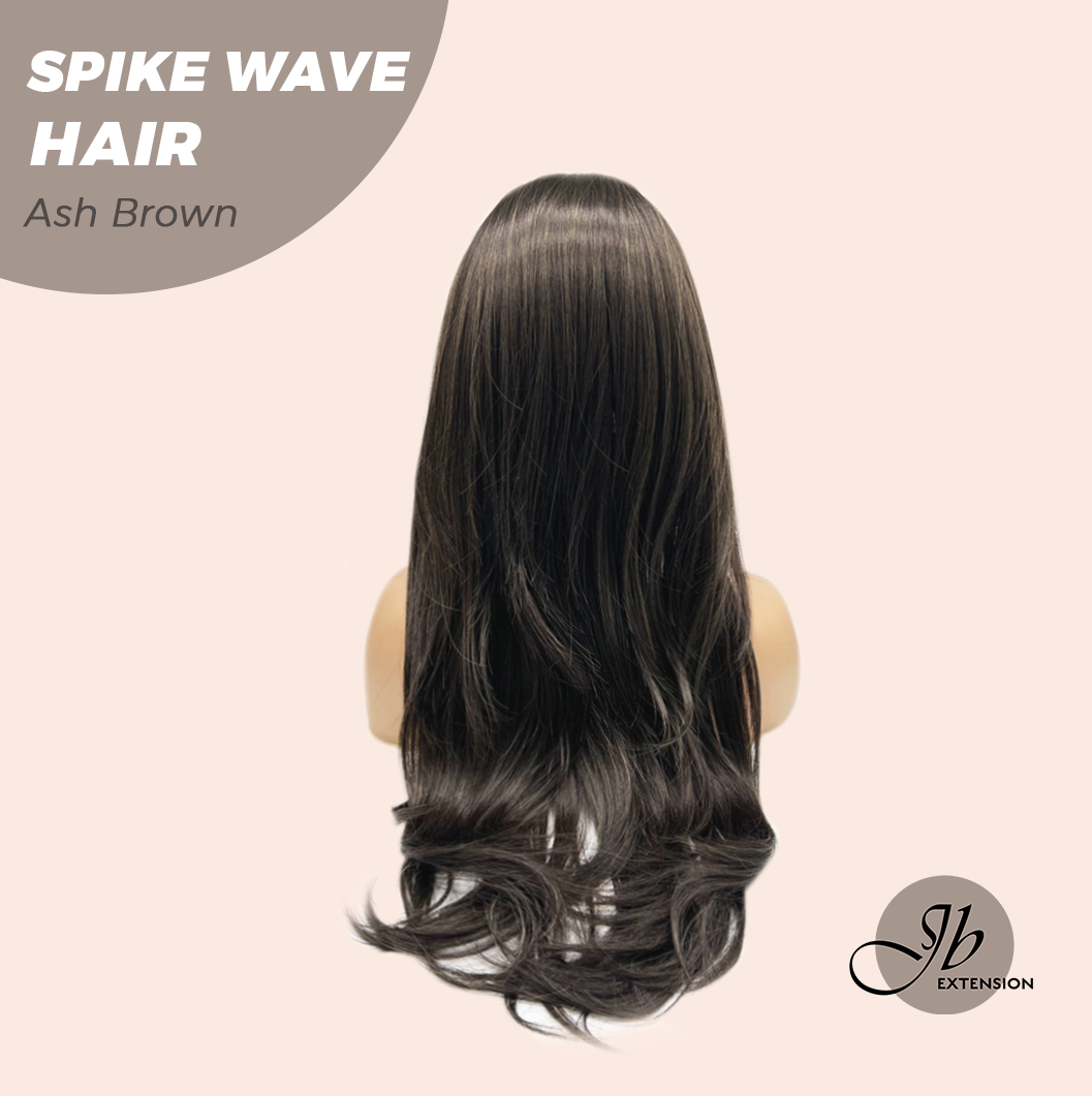 JBEXTENSION 24 Inches Long Wave Ash Brown Headband Wig SPIKE WAVE - ASH BROWN