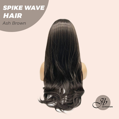 JBEXTENSION 24 Inches Long Wave Ash Brown Headband Wig SPIKE WAVE - ASH BROWN