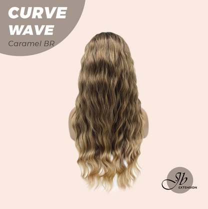 JBEXTENSION 26 Inches Long Wave Caramel Brown Headband Wig CURVE WAVE - CARAMEL BROWN